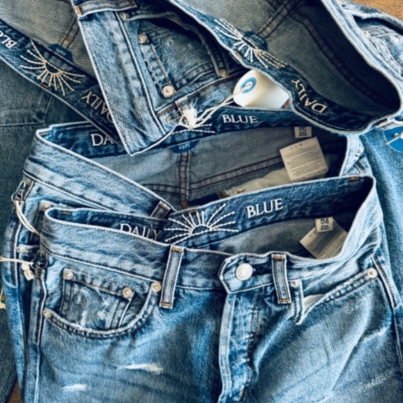 Adriano Goldschmied Daily Blue Jeans Distressed SZ 24 - Picture 9 of 13